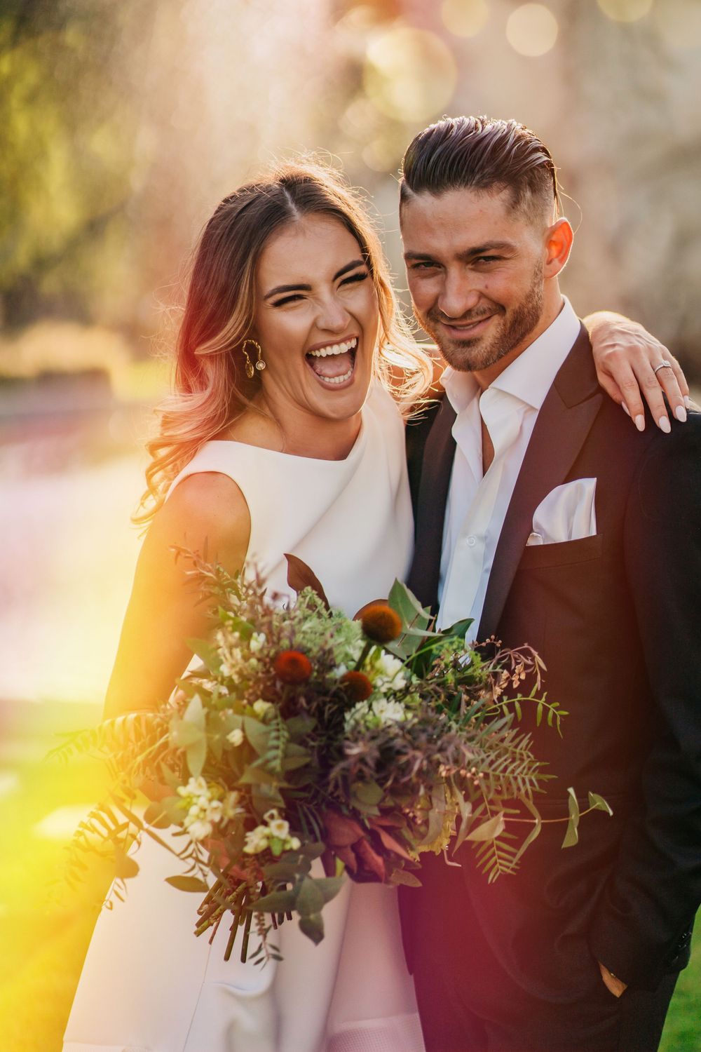 Wedding ceremony exchange of rings